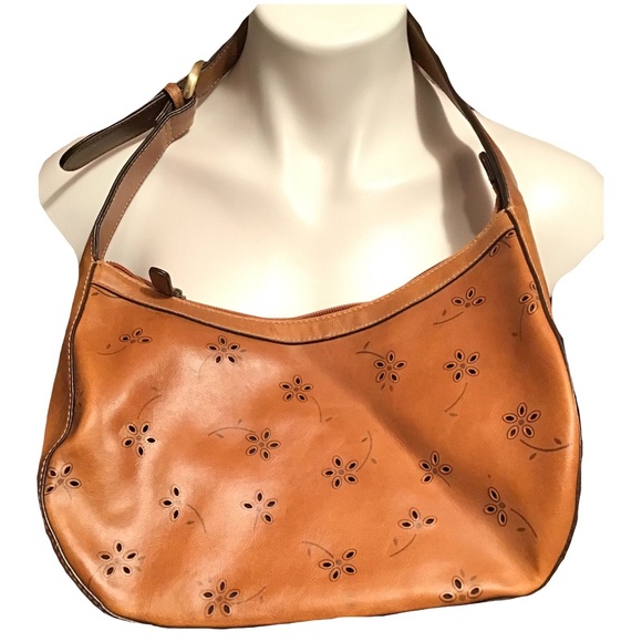 Leather Adjustable Shoulder Handbag - Picture 1 of 4